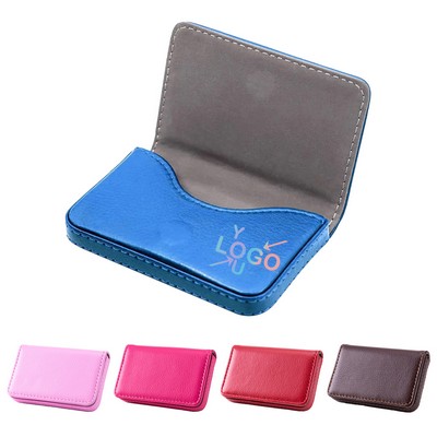 PU Leather Business Card Holder
