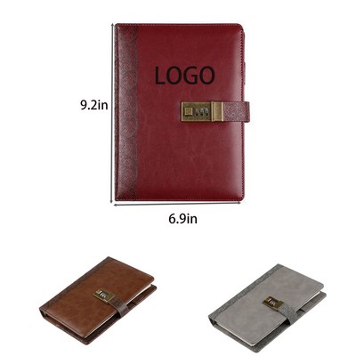 Leather Planner with Weekly & Monthly Pages