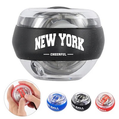 Auto Start Gyro Ball Wrist Trainer with LED Light Effect
