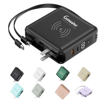 10000mAh 5" 1 Travel Power Bank