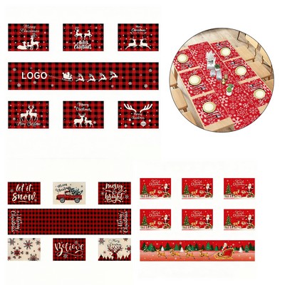 Christmas Table Tablecloth