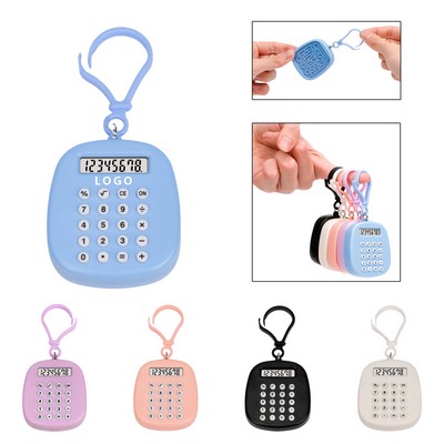 Calculator Keychain With Maze