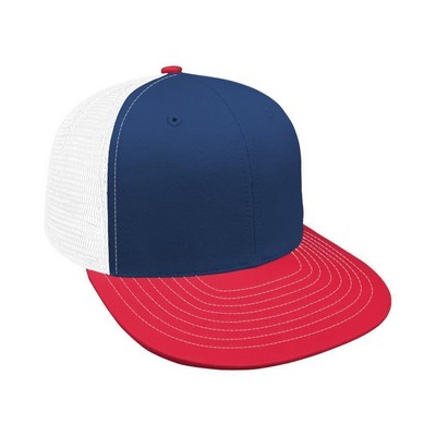 Meshback Lowstyle Snapback USA Made / Union-White Mesh