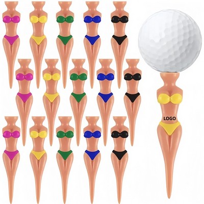 Lady Bikini Girl Golf Tees