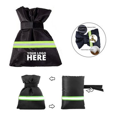 Winter Reflective Faucet Covers