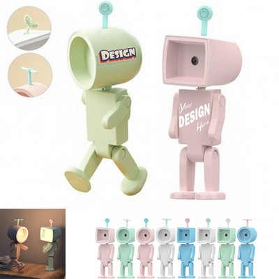 Magnetic Robot LED Mini Night Light