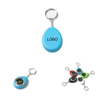 Compass Keychain