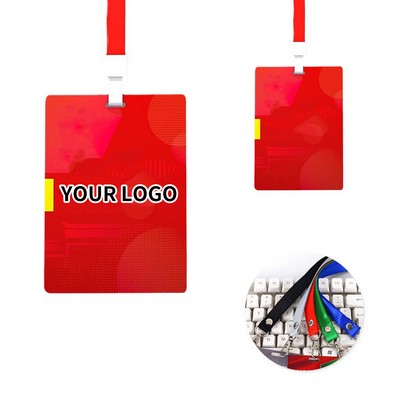 Double Sided PVC Event Credential Card