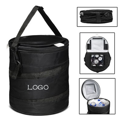 Collapsible Insulated Beverage Cooler Bag