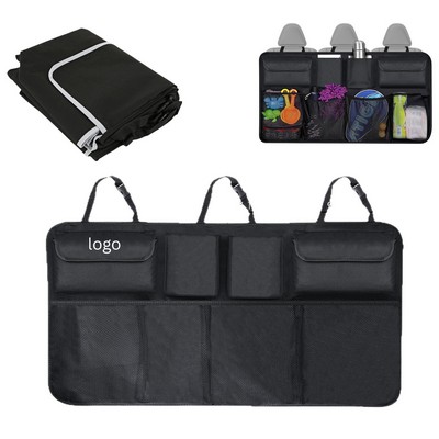 35" Hanging Backseat Trunk Organizer For SUV & Van