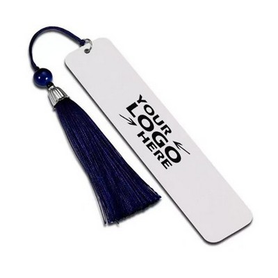 Stainless Steel Tassel Bookmark