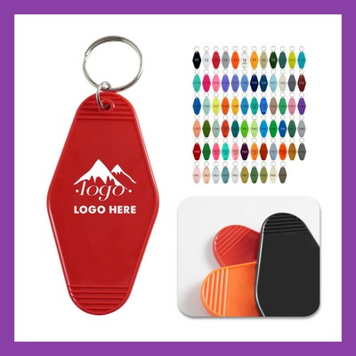 Classic Style Motel Keychain