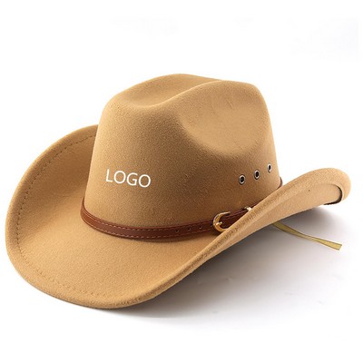 Ethnic Style Wide Brimmed Hat