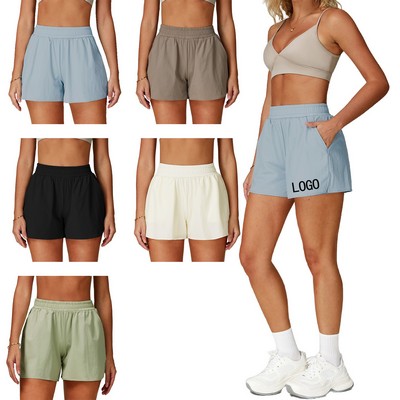 Cooling & Anti-UV Sports Shorts With Built-in Liner