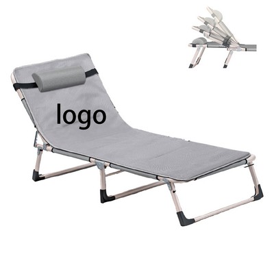 2-In-1 Folding Camping Chair & Bed