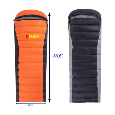Down Sleeping Bag with Compression Sack