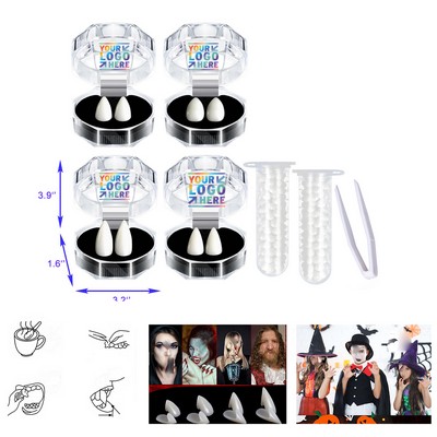 4 Pairs Vampire Fake Teeth