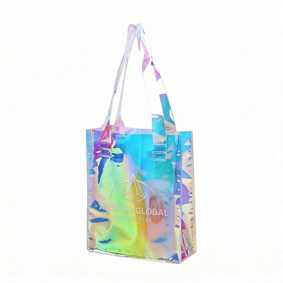 Holographic Transparent Colours Handbag For Women