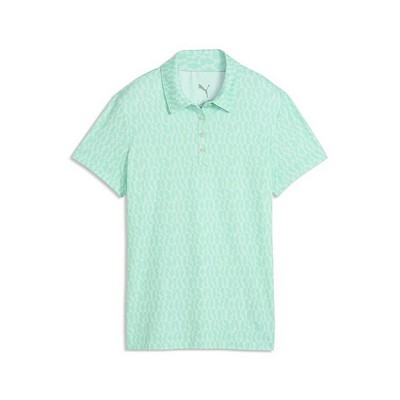 Puma Ladies Cloudspun Wavey Short Sleeve Polo