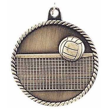 Medals, "Volleyball" - 2" High Relief