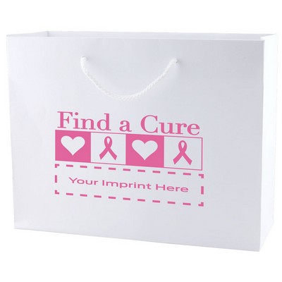 White Kraft Eurotote Bag (13"x5"x10")