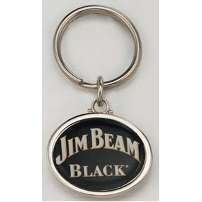 Oval Key Chain with Full Color Epoxy Dome
