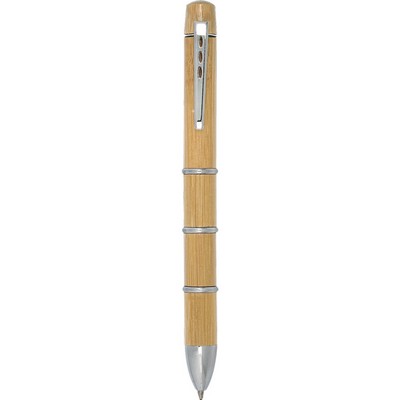 Segmia Bamboo Twist Ballpoint Pen