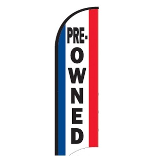 11' Street Talker Replacement Feather Flag (Pre-Owned)