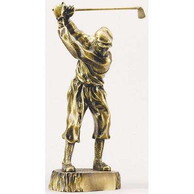 Male Metallized Plated Classic Golfer
