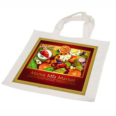 White 15.75 x 15 Full Color Bag