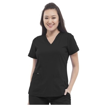 Healing Hands - HH Purple Label - Women's 3-Pocket Jasmin Ribbon Trim Top