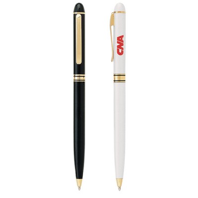 Zeeman-I Luxury Ballpoint Pen with Gold Accents