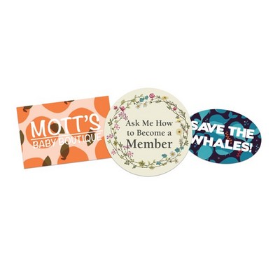 3" Water-Resistant Sticker - Round