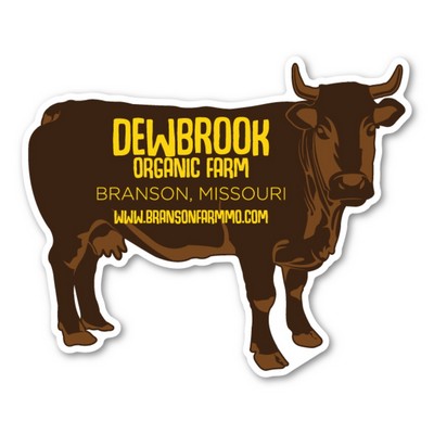 Cow Magnet - 4.75" x 4" - 30 mil - Outdoor Safe