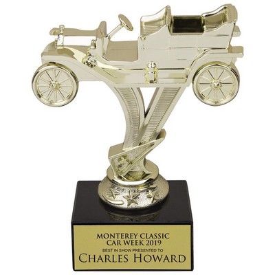 6" Antique Car Trophy w/Black Base