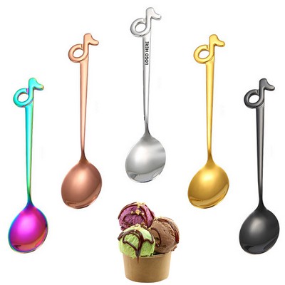 6.57" Music Note Coffee Spoon