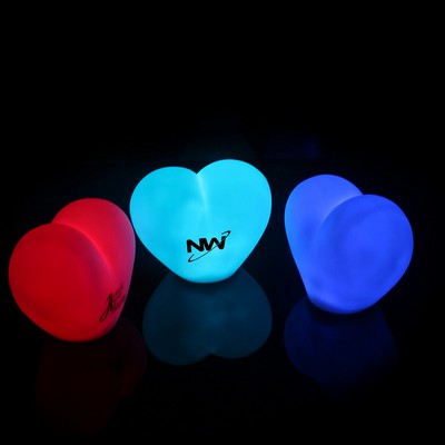 Heart-Shaped Night Light