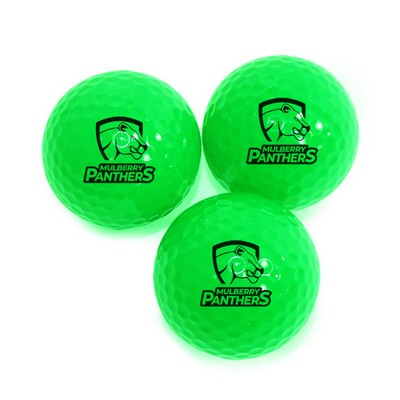 Neon Green Golf Balls