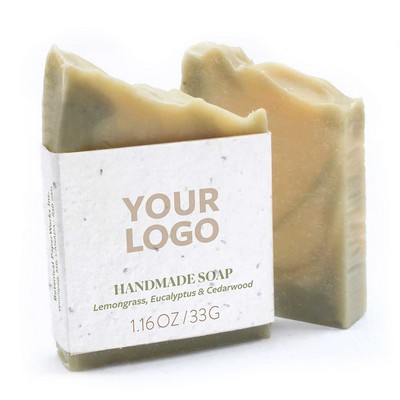 Lemongrass, Eucalyptus & Cedarwood Soap (Half Thick)