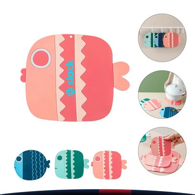 Cartoon Fat Fish Heat Shield(215*175mm)