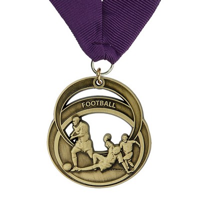 Zinc Alloy Made Plating Medal