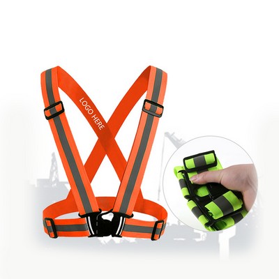 Reflective Elastic Vest Belt