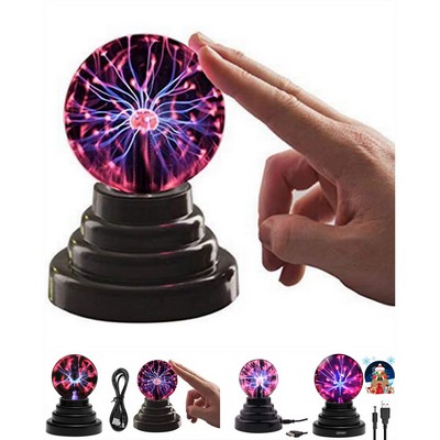 Light Up Electric Laser Plasma Ball