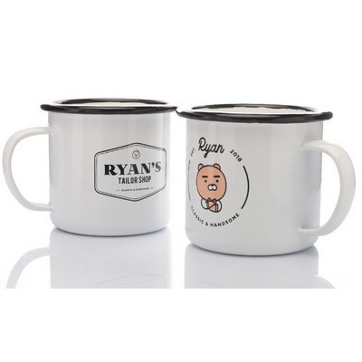 Small Enamel Tea Cups