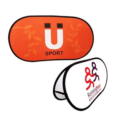 Pop Up banner Fully custom 2 sides 29 x 59"