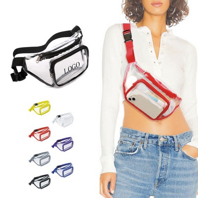 Transparent Adjustable Belt Fanny Pack