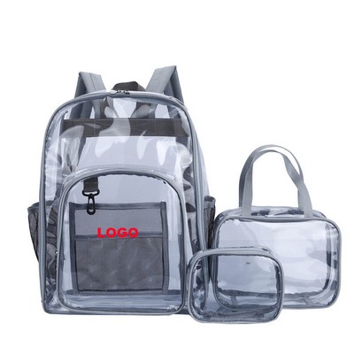 3 In 1 Clear Backpack