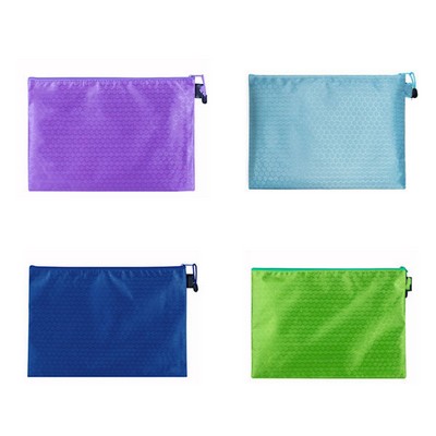Waterproof A4 Zipper File Bags