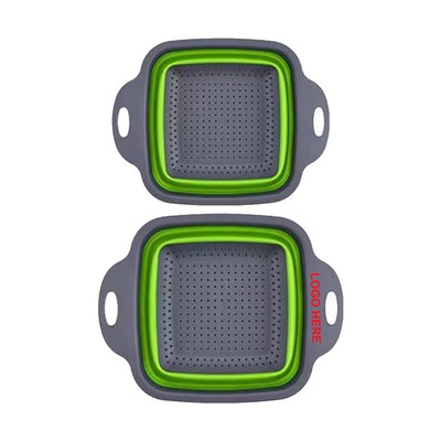 Square Folding Drain Basket