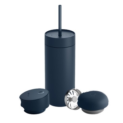 16 Oz. Stone Blue Carter™ 3-in-1 Sip System Mug